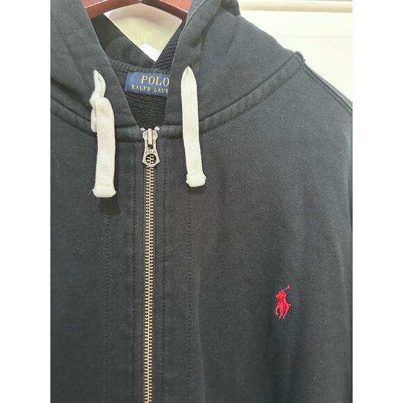 Polo Ralph Lauren Men's Blue Fleece Heavy-Weight Full-Zip Hoodie Size 3XLT - Picture 4 of 11